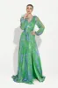 Rochie dama lunga verde Sintia Bogas sold by bogas