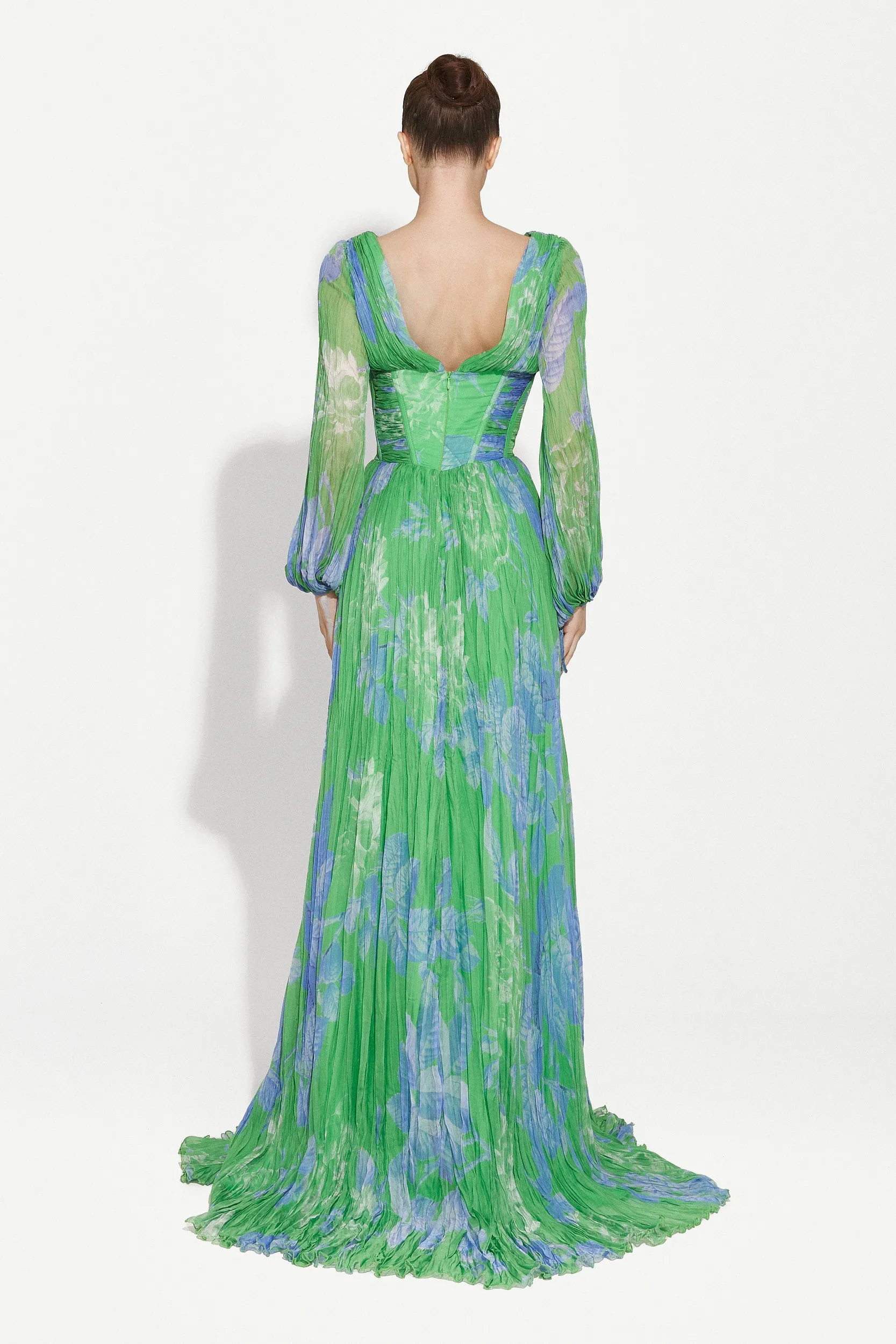 Rochie dama lunga verde Sintia Bogas sold by bogas product image thumbnail 2