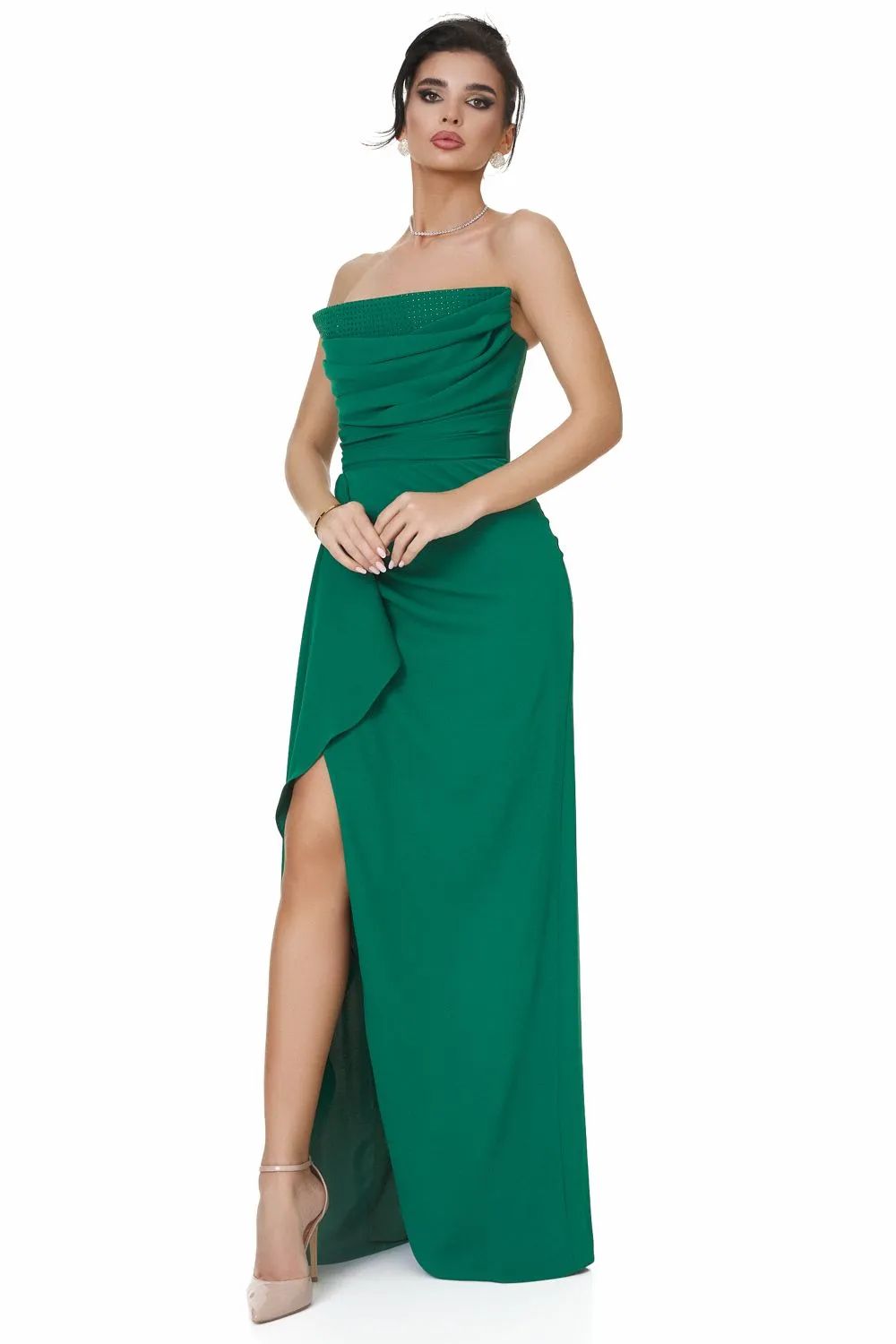 Rochie dama lunga verde Daity Bogas sold by bogas product image thumbnail 5