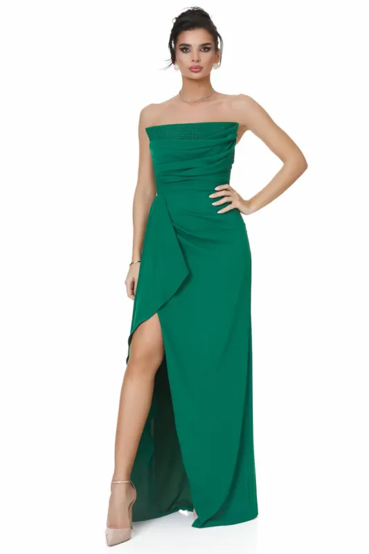 Rochie dama lunga verde Daity Bogas sold by bogas