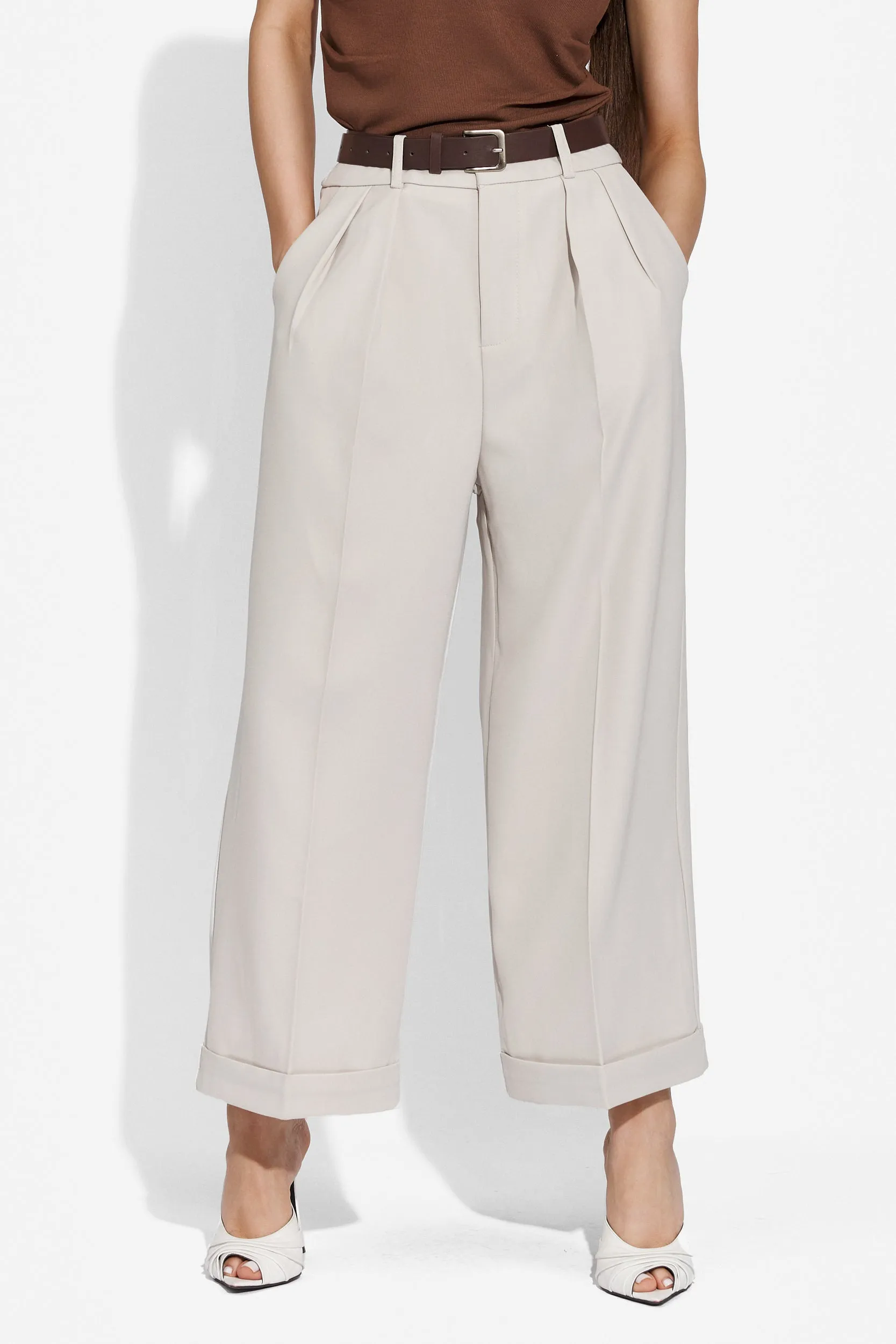 Pantaloni dama eleganti gri Apelas Bogas sold by bogas product image thumbnail 4