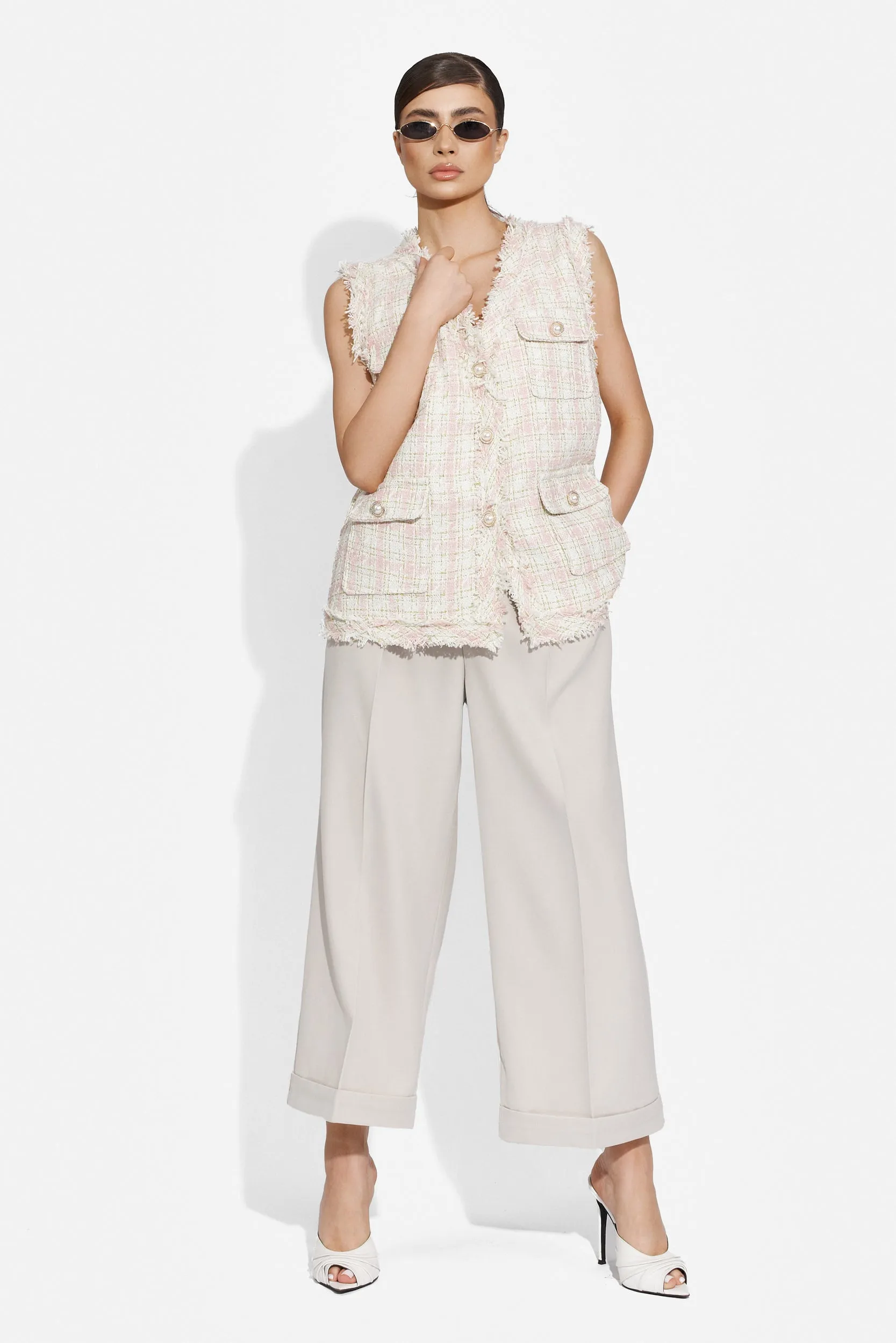 Pantaloni dama eleganti gri Apelas Bogas sold by bogas product image thumbnail 5