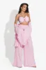 Compleu cu pantaloni roz Rifana Bogas sold by bogas