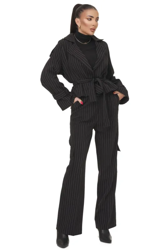 Compleu dama elegant negru Lisyn Bogas sold by bogas