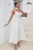 Rochie dama lunga alba Auriane Bogas sold by bogas