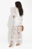 Compleu dama elegant alb Yustina Bogas sold by bogas