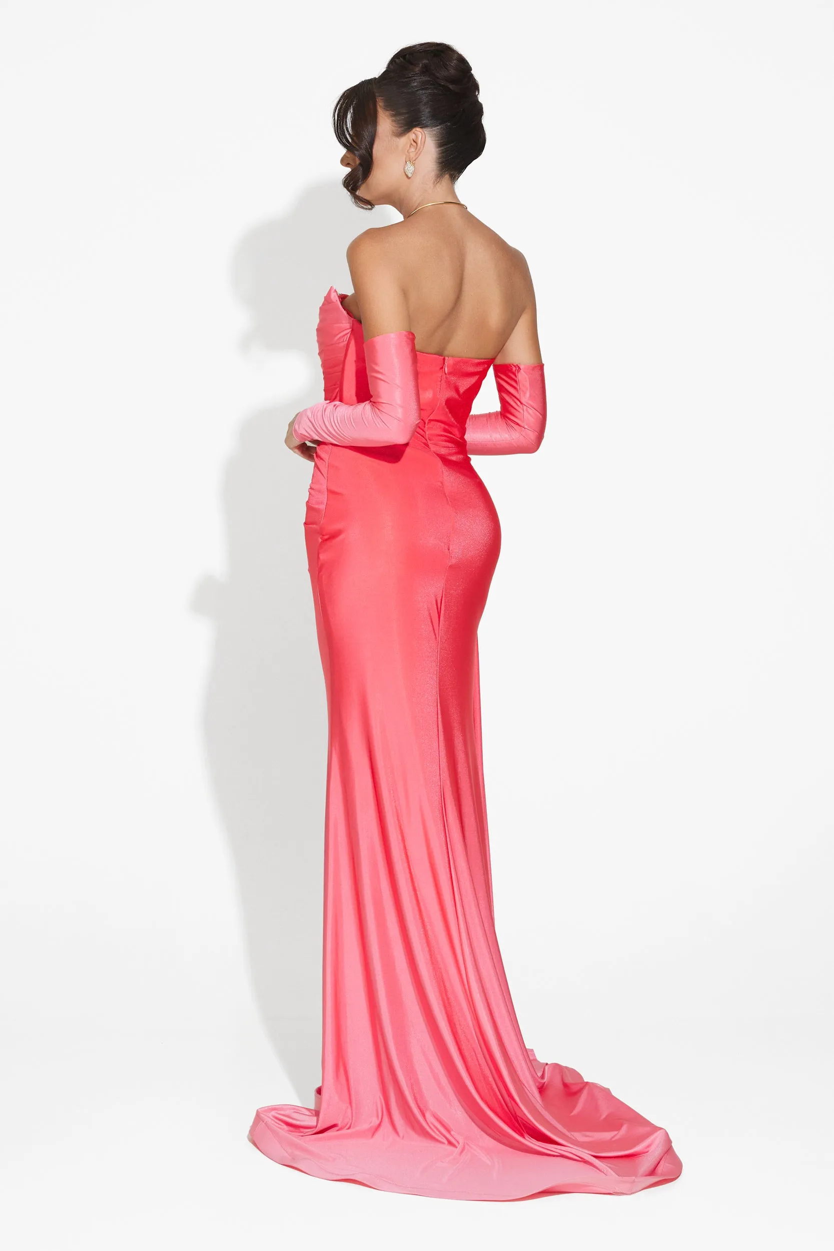 Rochie dama lunga fucsia Evimea Bogas sold by bogas product image thumbnail 2