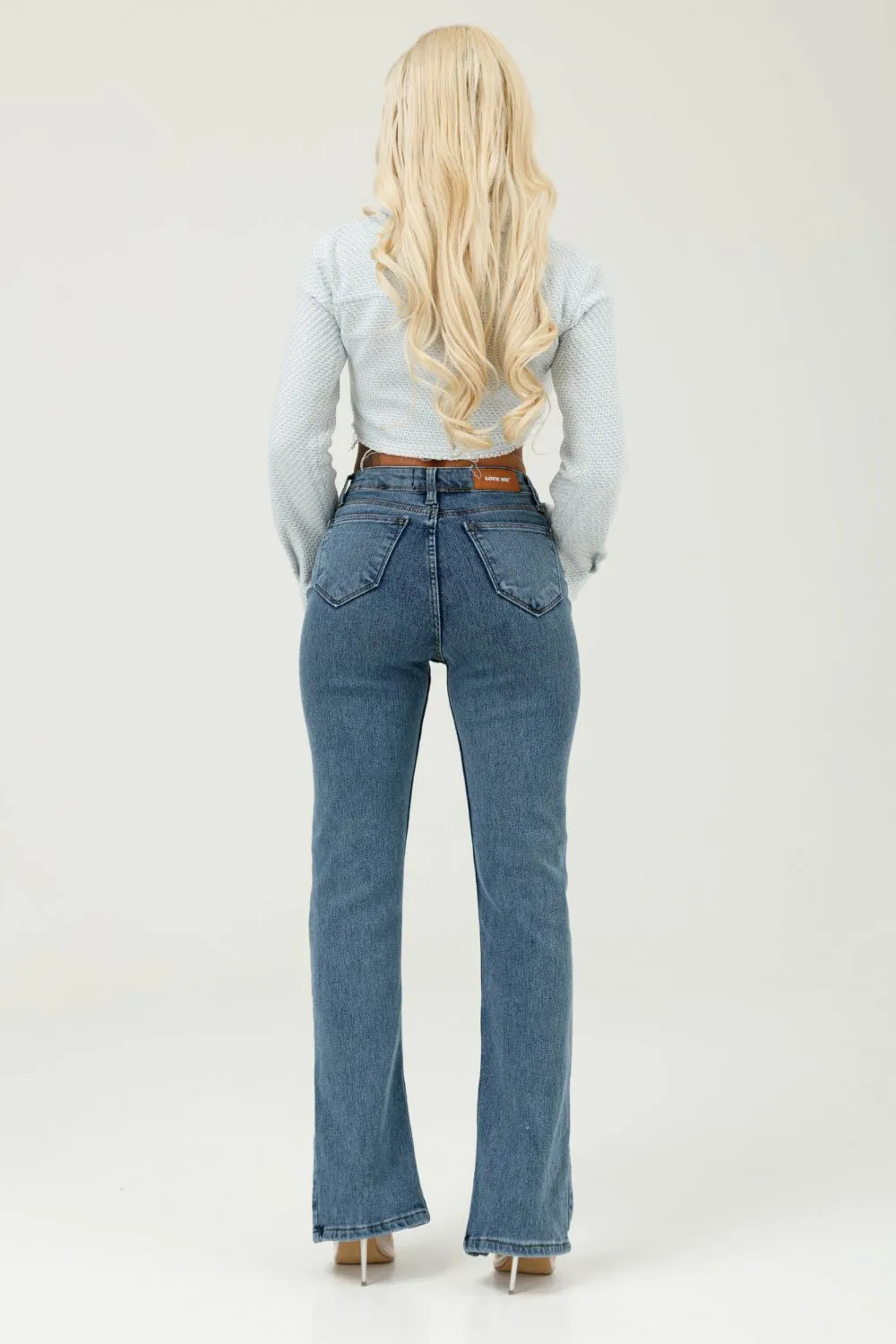 Jacheta dama stofa bleu Bertyna Bogas sold by bogas product image thumbnail 5