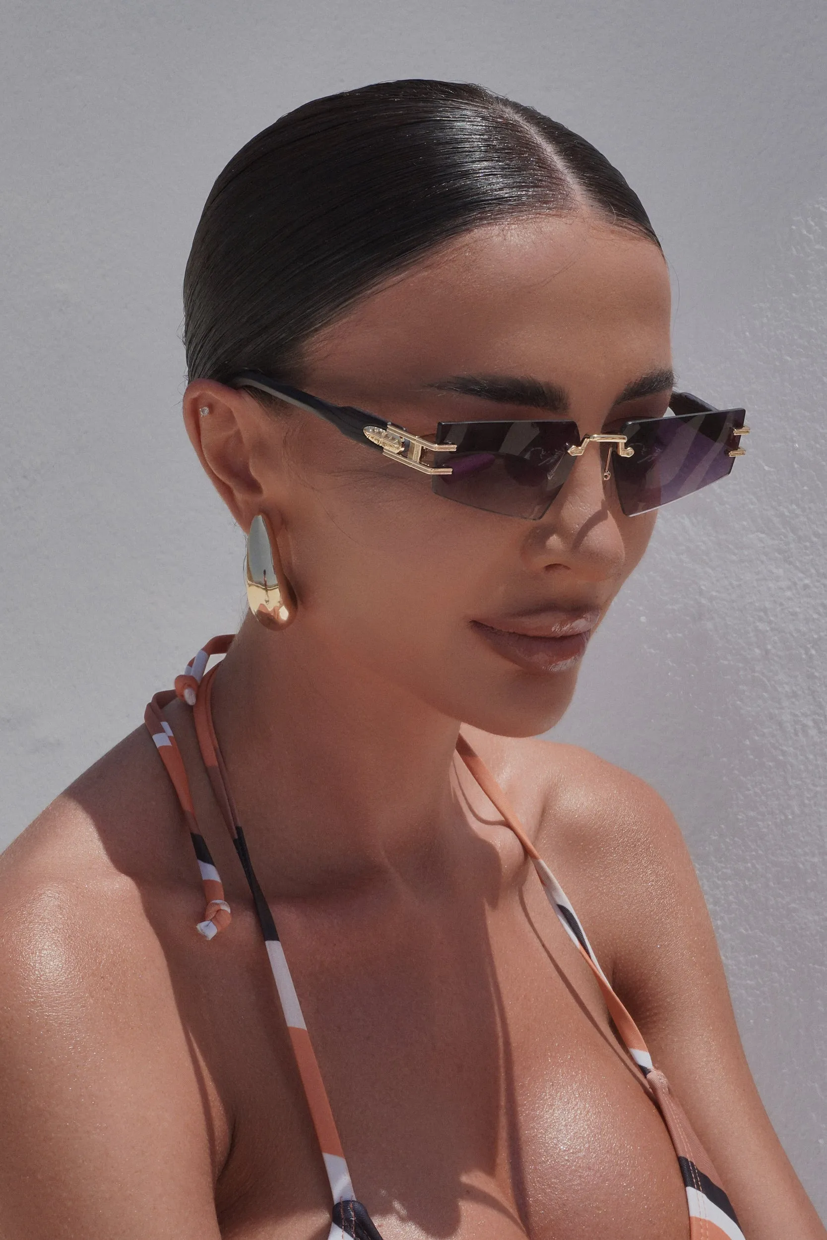 Ochelari de soare lila Maxiria Bogas sold by bogas