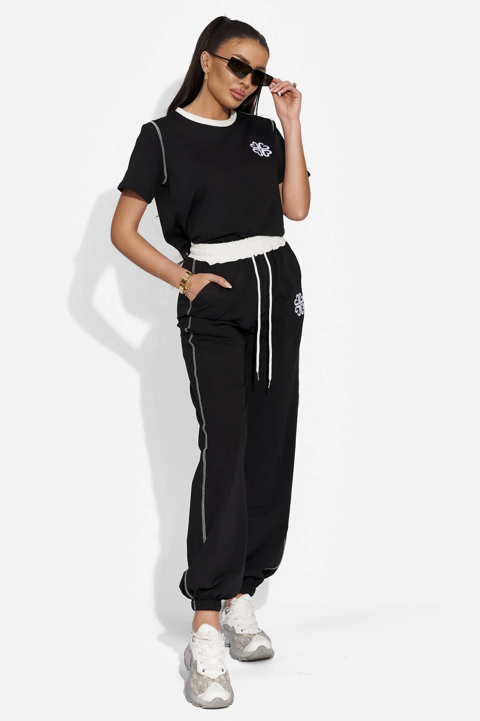 Trening dama casual negru Leonora Bogas sold by bogas product image thumbnail 5