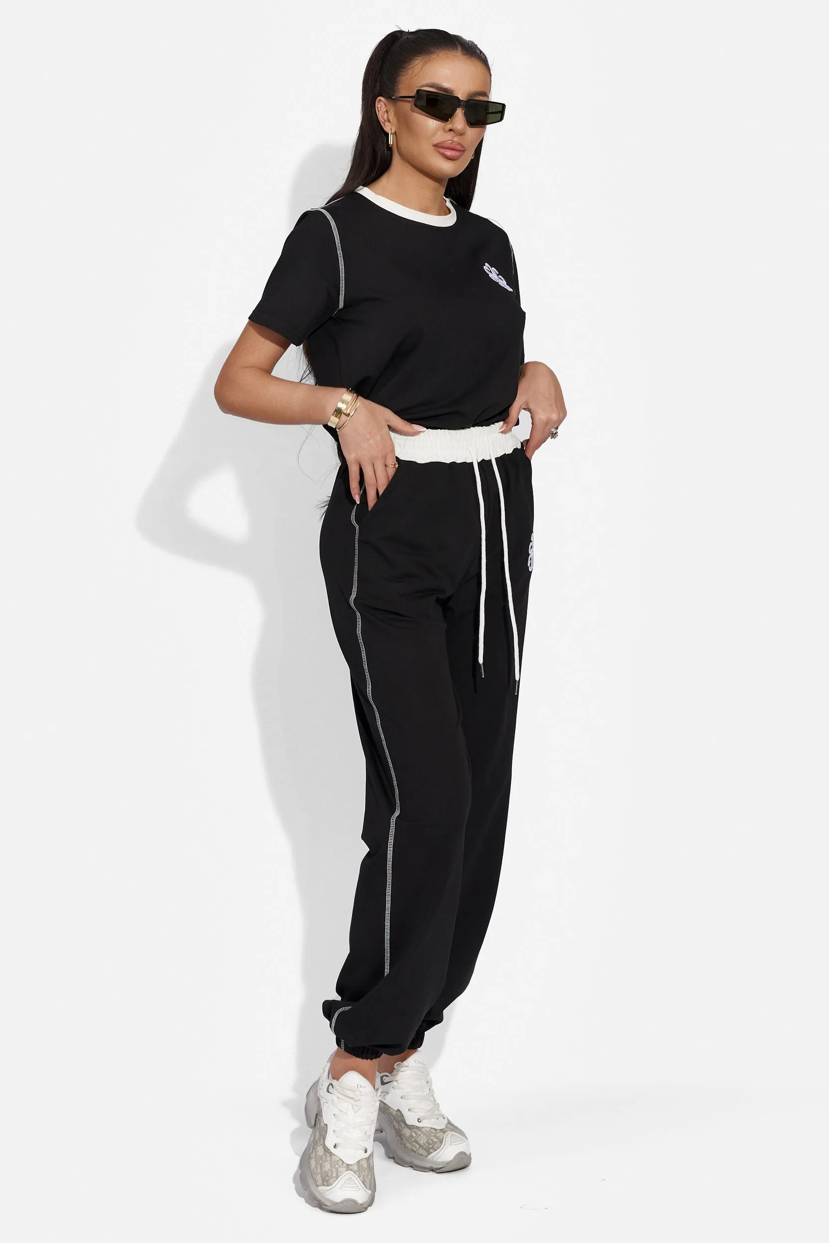 Trening dama casual negru Leonora Bogas sold by bogas product image thumbnail 3