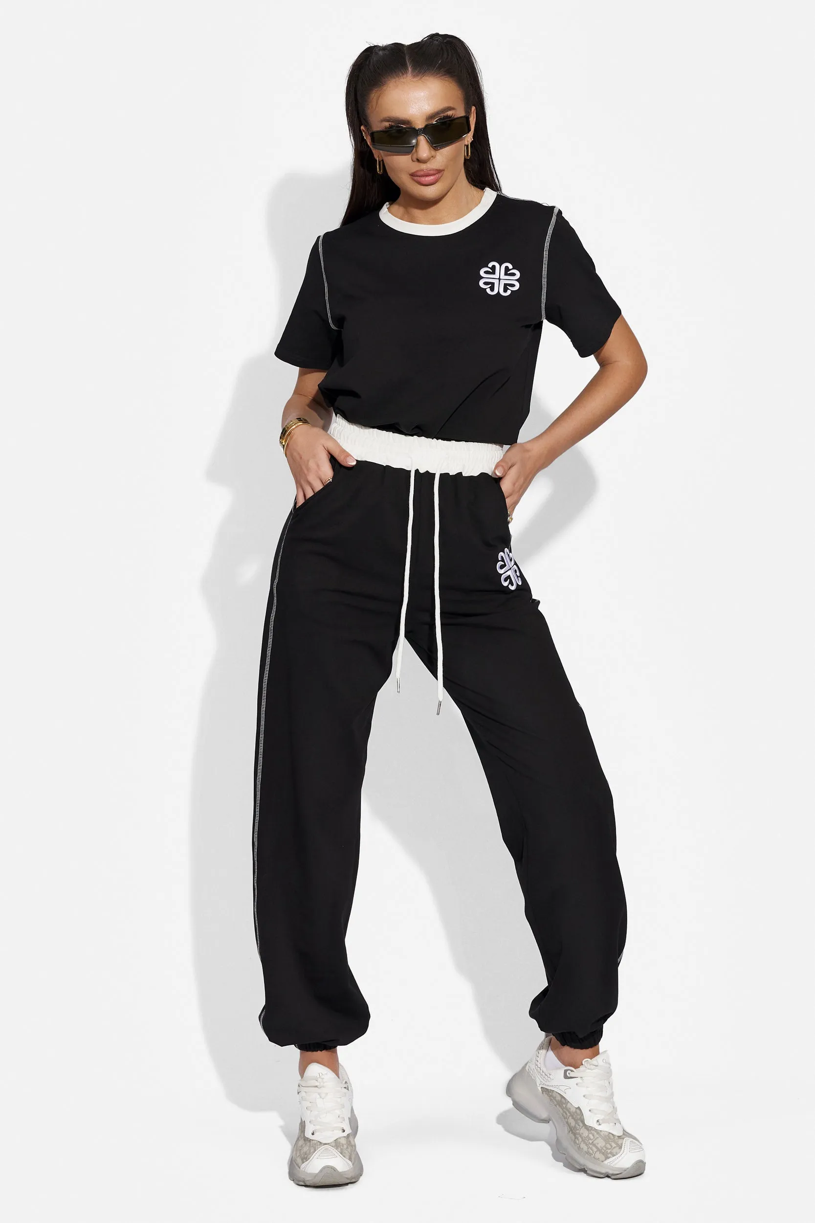 Trening dama casual negru Leonora Bogas sold by bogas product image thumbnail 4