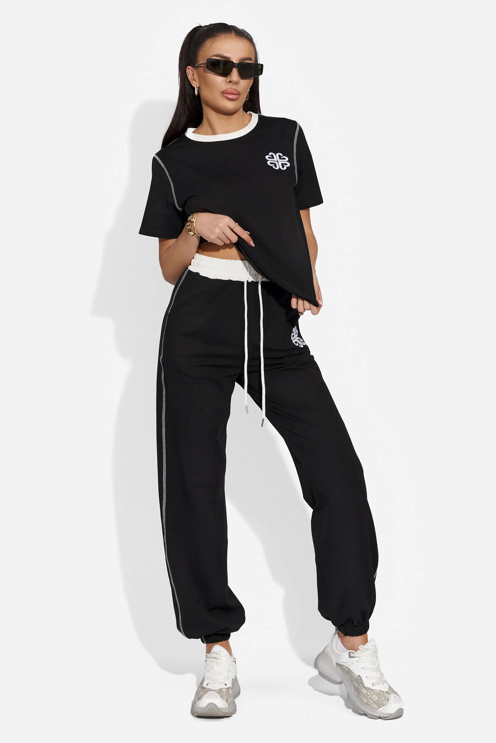 Trening dama casual negru Leonora Bogas sold by bogas product image thumbnail 2