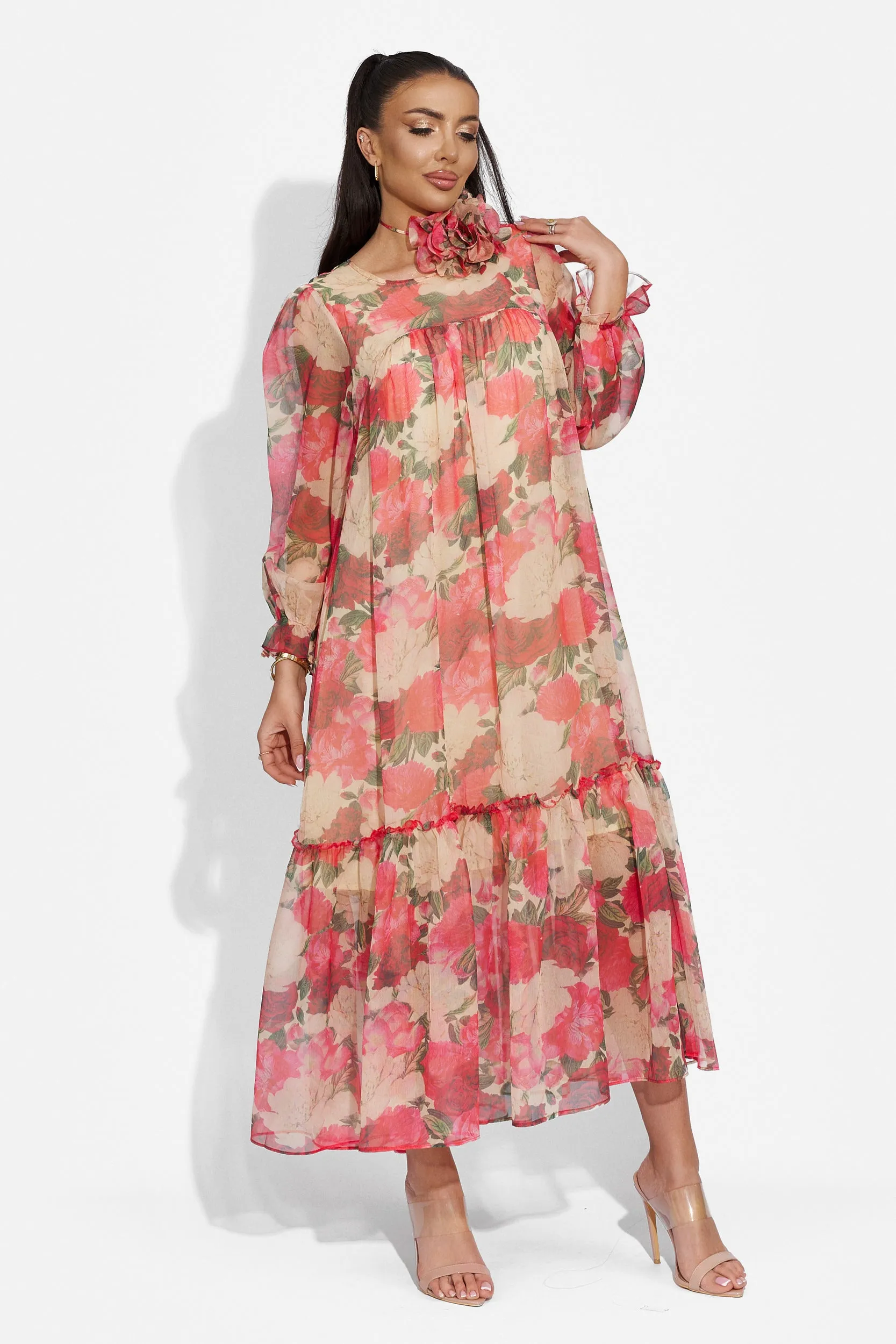 Rochie dama lunga rosie Siera Bogas sold by bogas product image thumbnail 3