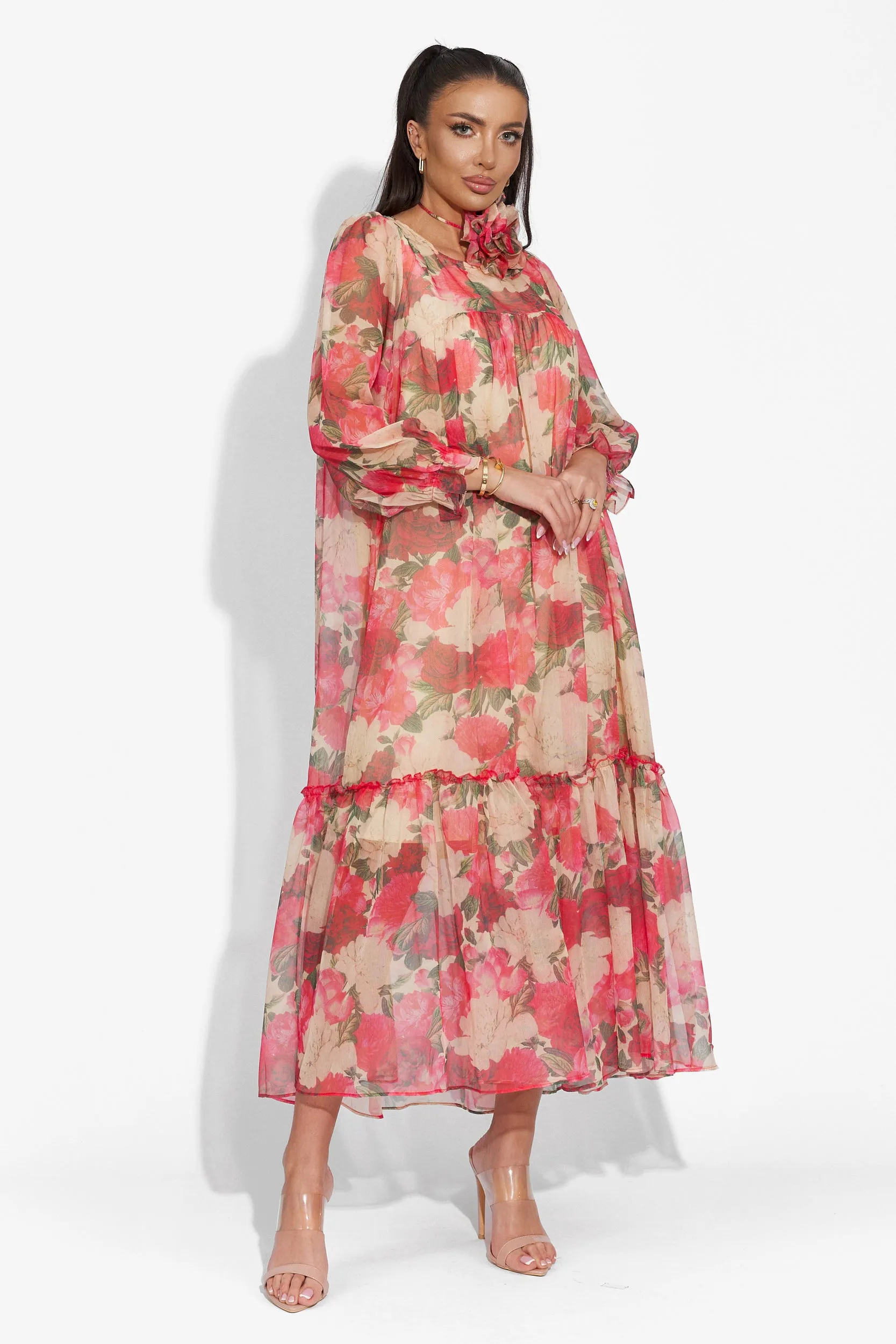 Rochie dama lunga rosie Siera Bogas sold by bogas product image thumbnail 4