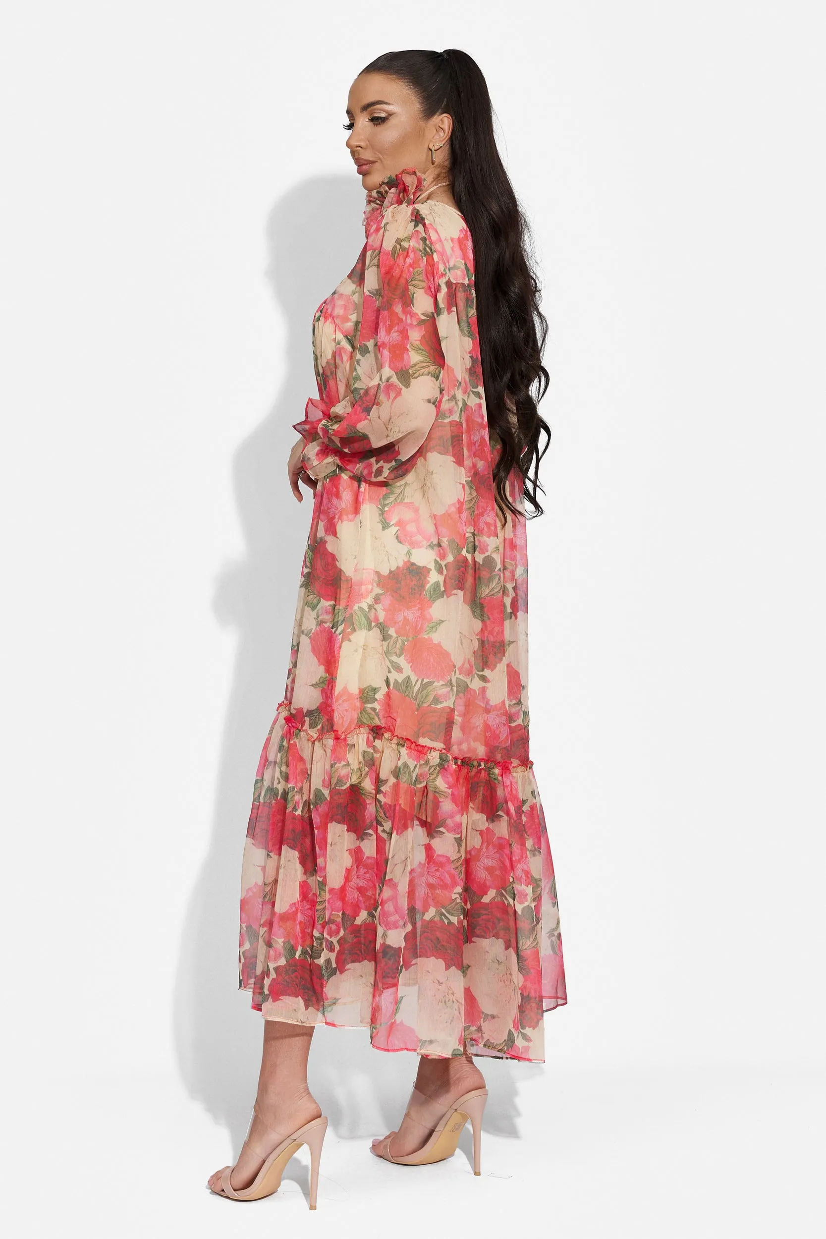 Rochie dama lunga rosie Siera Bogas sold by bogas product image thumbnail 5