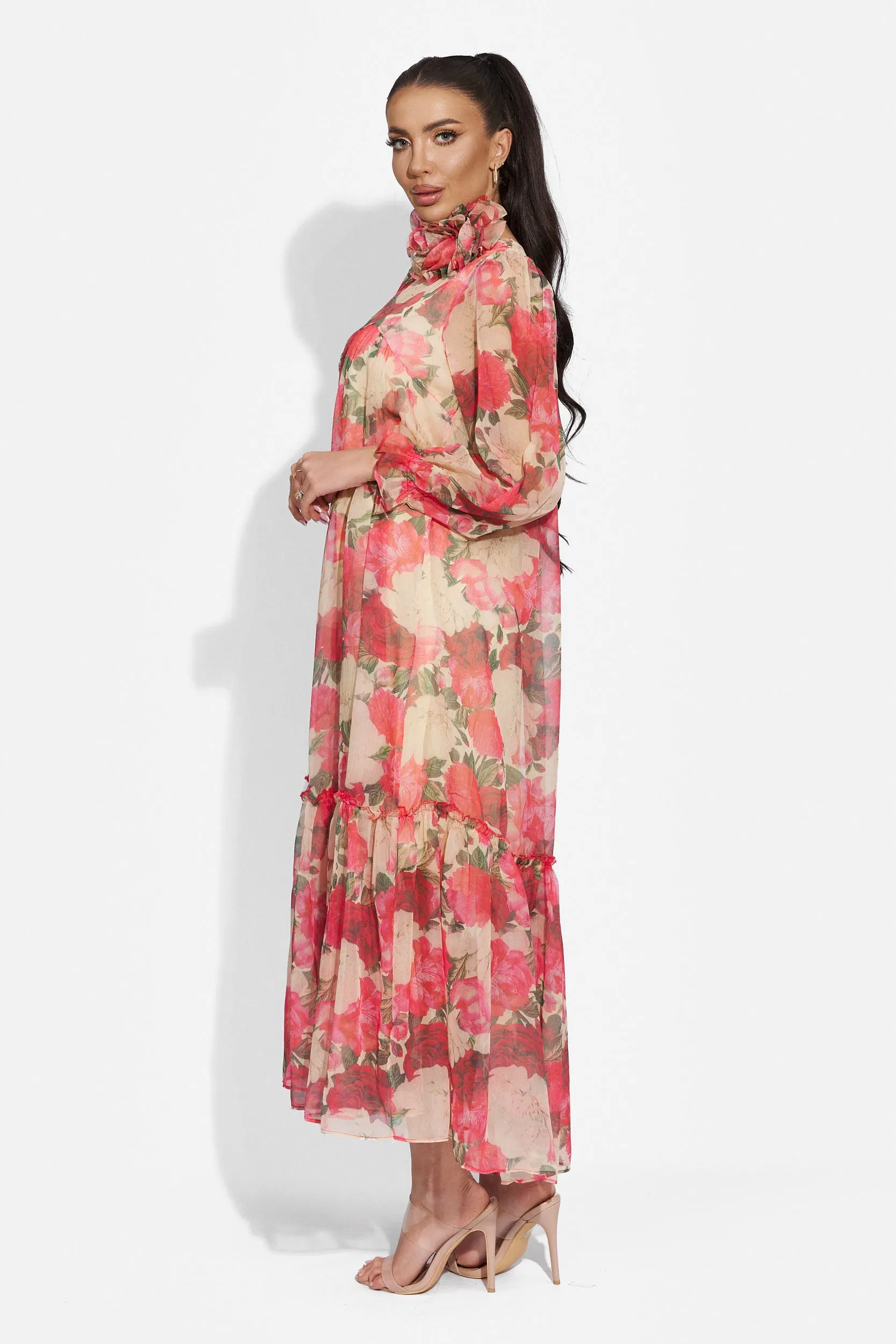 Rochie dama lunga rosie Siera Bogas sold by bogas product image thumbnail 2