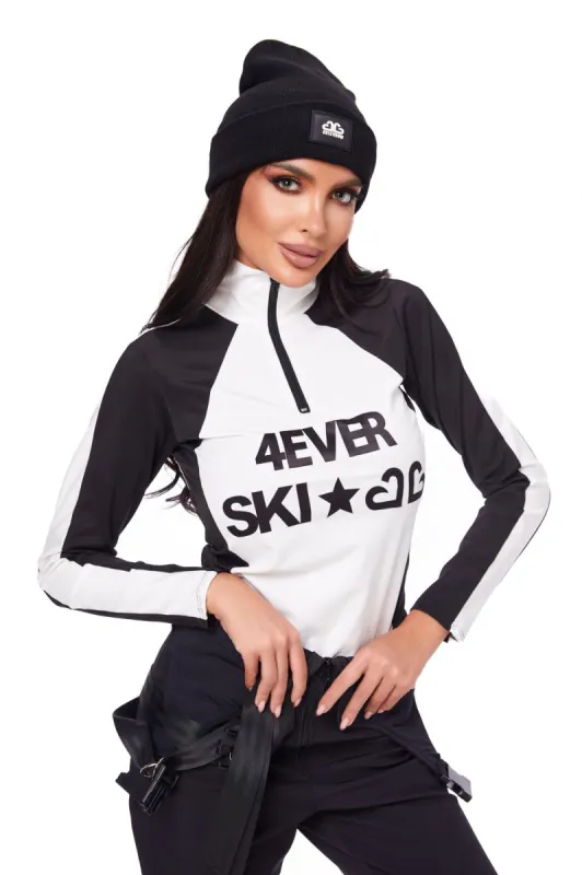 Bluza ski dama lycra alba Angelis Bogas sold by bogas