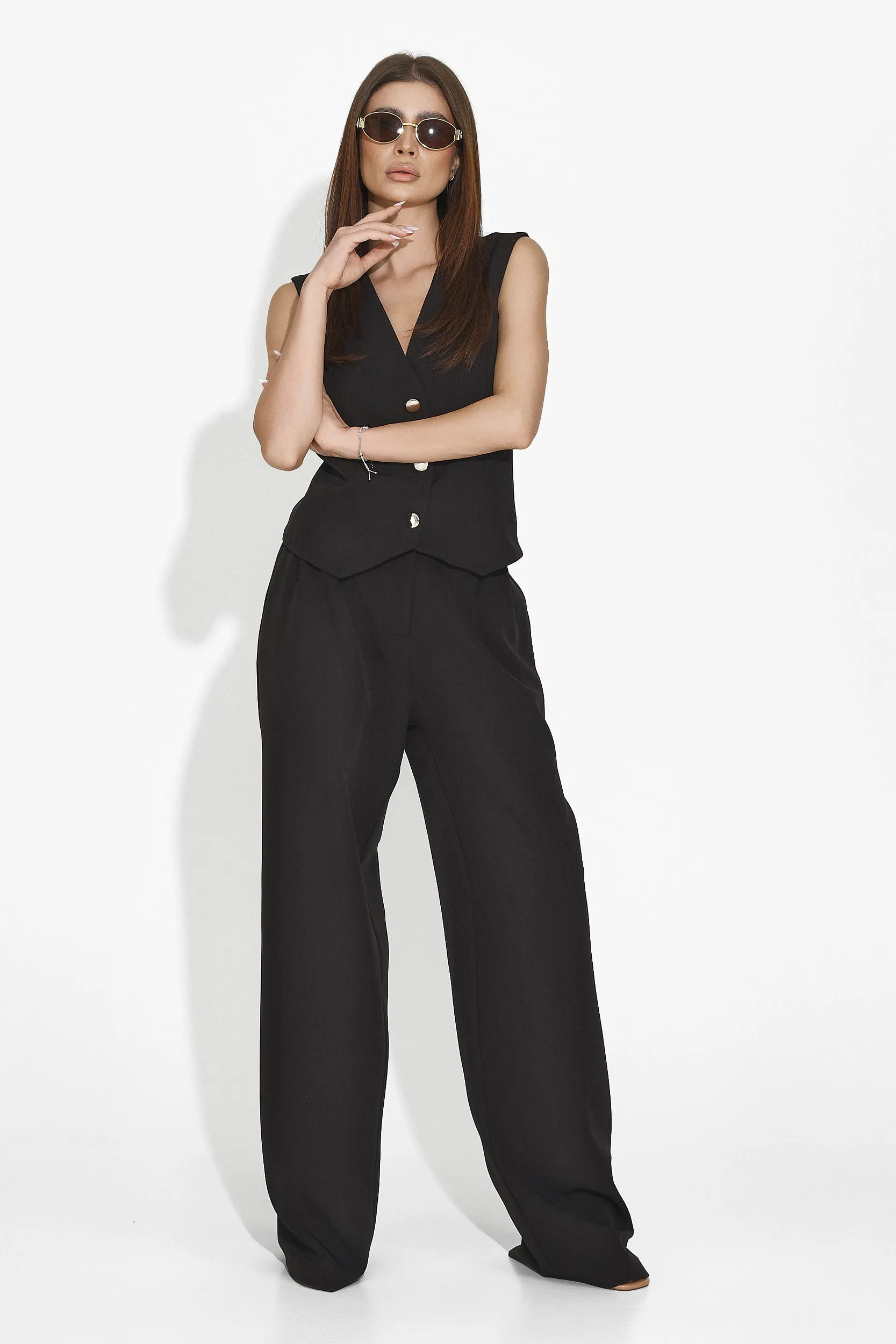 Compleu cu pantaloni negru Montaria Bogas sold by bogas