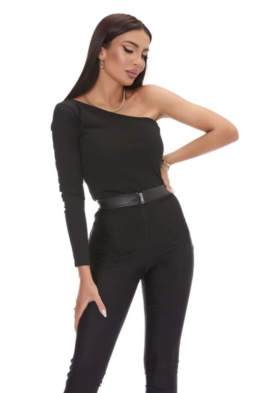 Bluza dama eleganta neagra Vedette Bogas sold by bogas