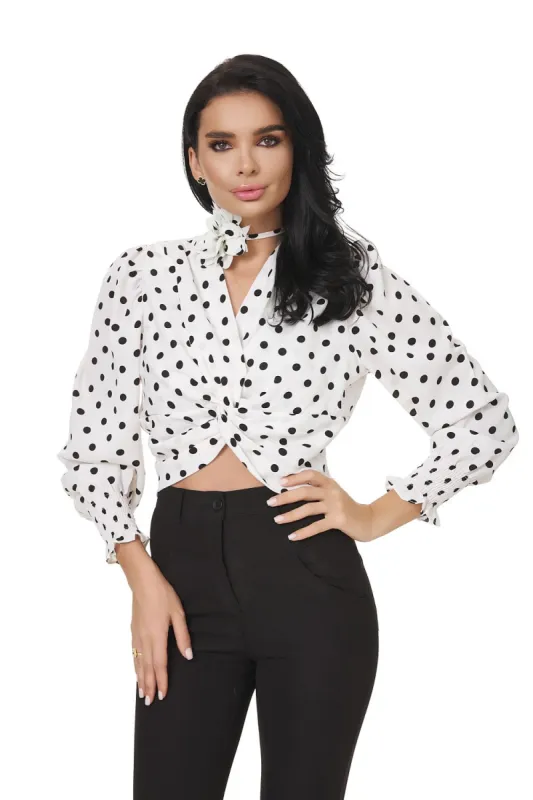 Camasa dama eleganta alba Ankit Bogas sold by bogas