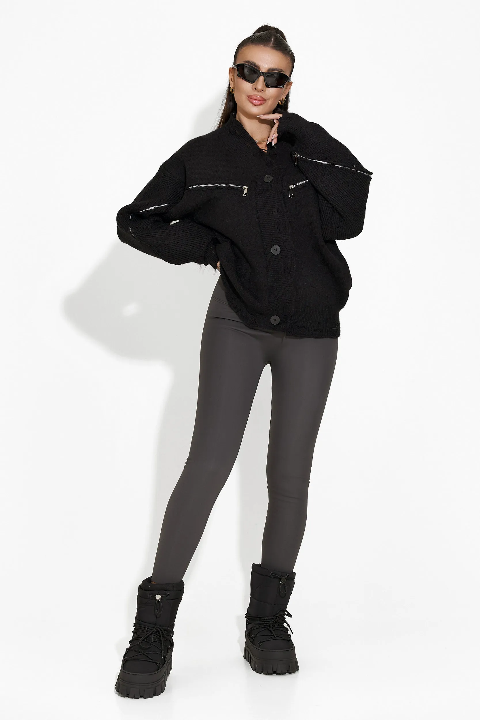 Colanti dama casual gri Jesica Bogas sold by bogas