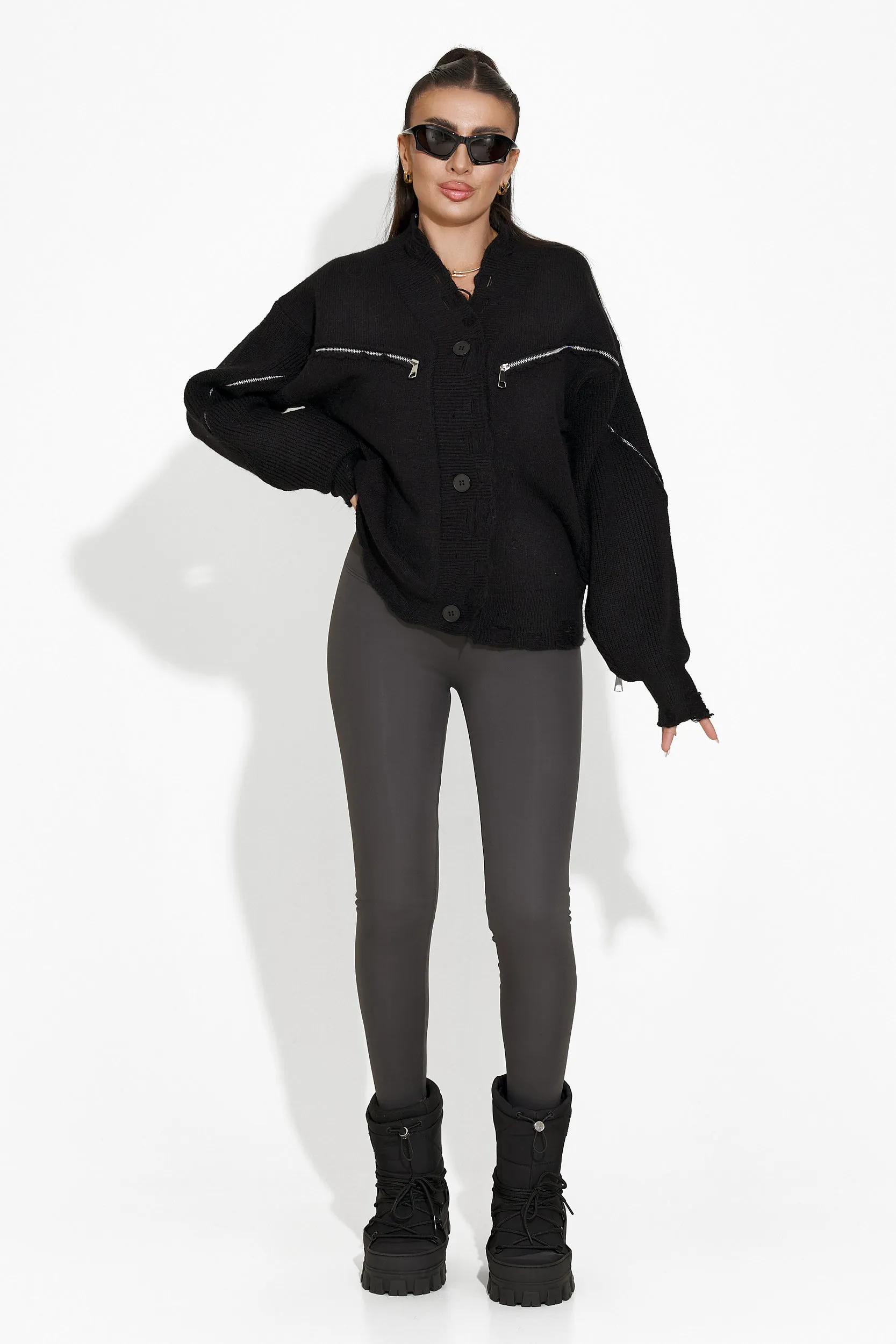 Colanti dama casual gri Jesica Bogas sold by bogas product image thumbnail 3