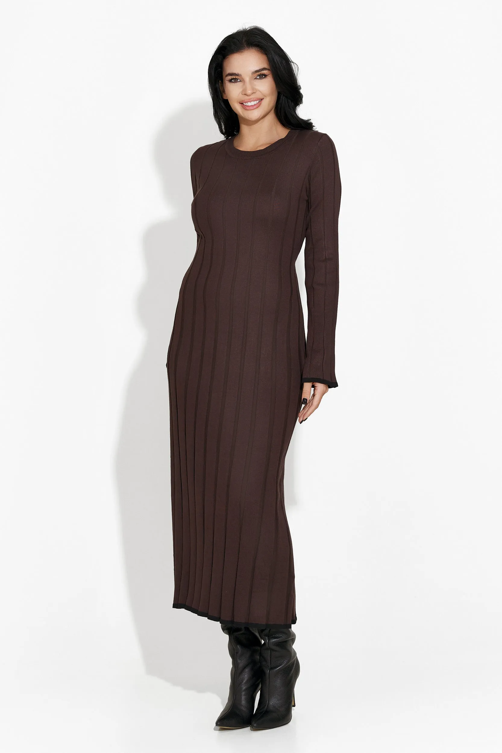 Rochie dama lunga casual maro Madisin Bogas sold by bogas