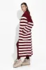 Cardigan dama casual burgundy Kathie Bogas sold by bogas
