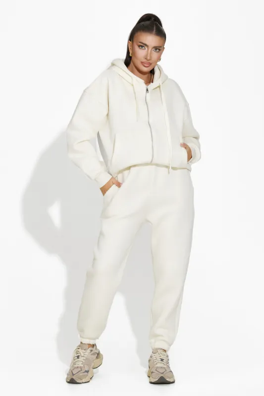 Trening dama casual bej Megy Bogas sold by bogas