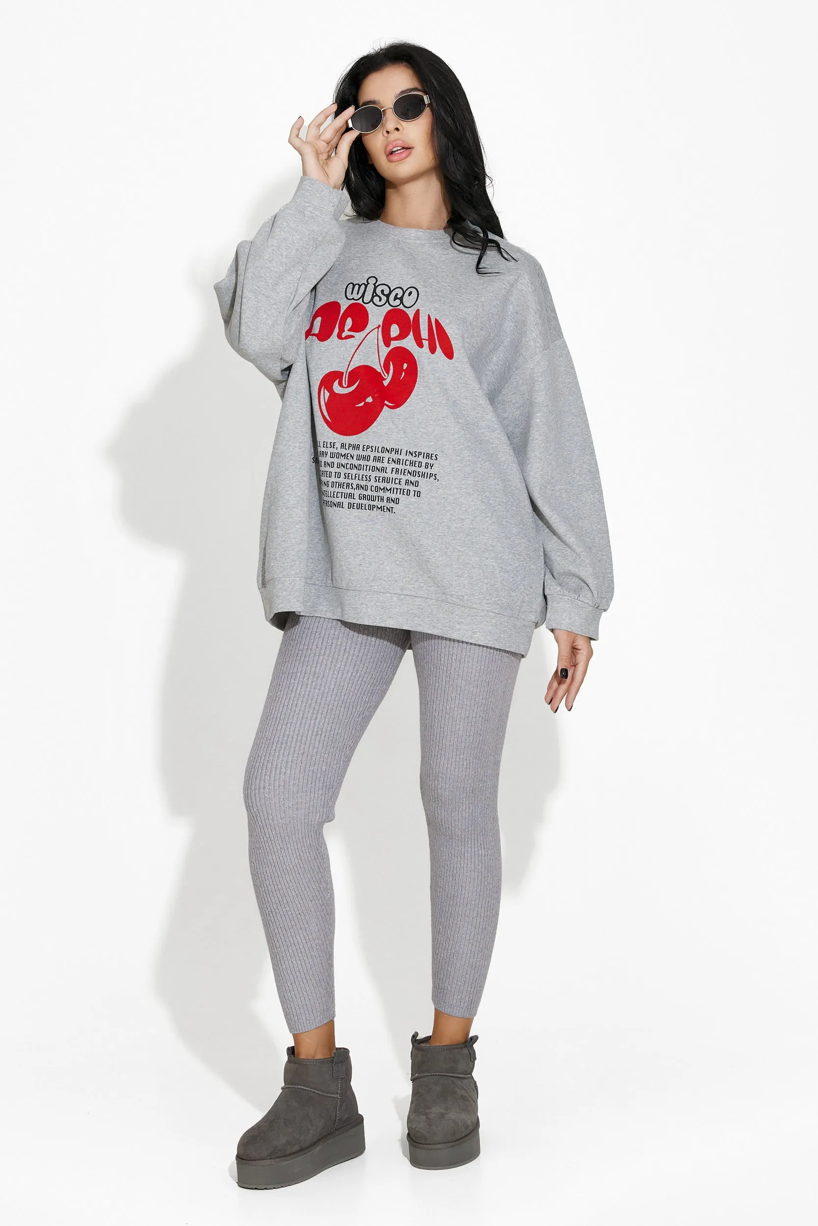 Colanti dama casual gri Athifa Bogas sold by bogas product image thumbnail 4