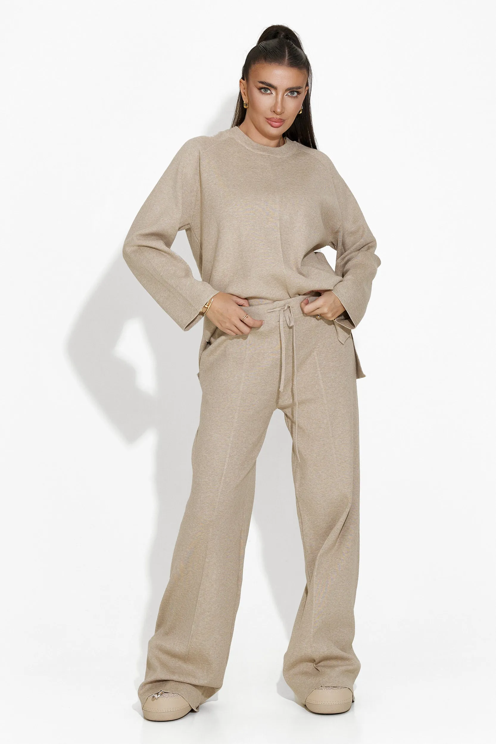 Compleu cu pantaloni bej Elisia Bogas sold by bogas product image thumbnail 2