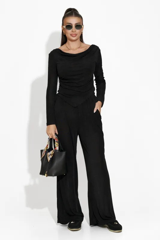 Compleu cu pantaloni negru Ronda Bogas sold by bogas