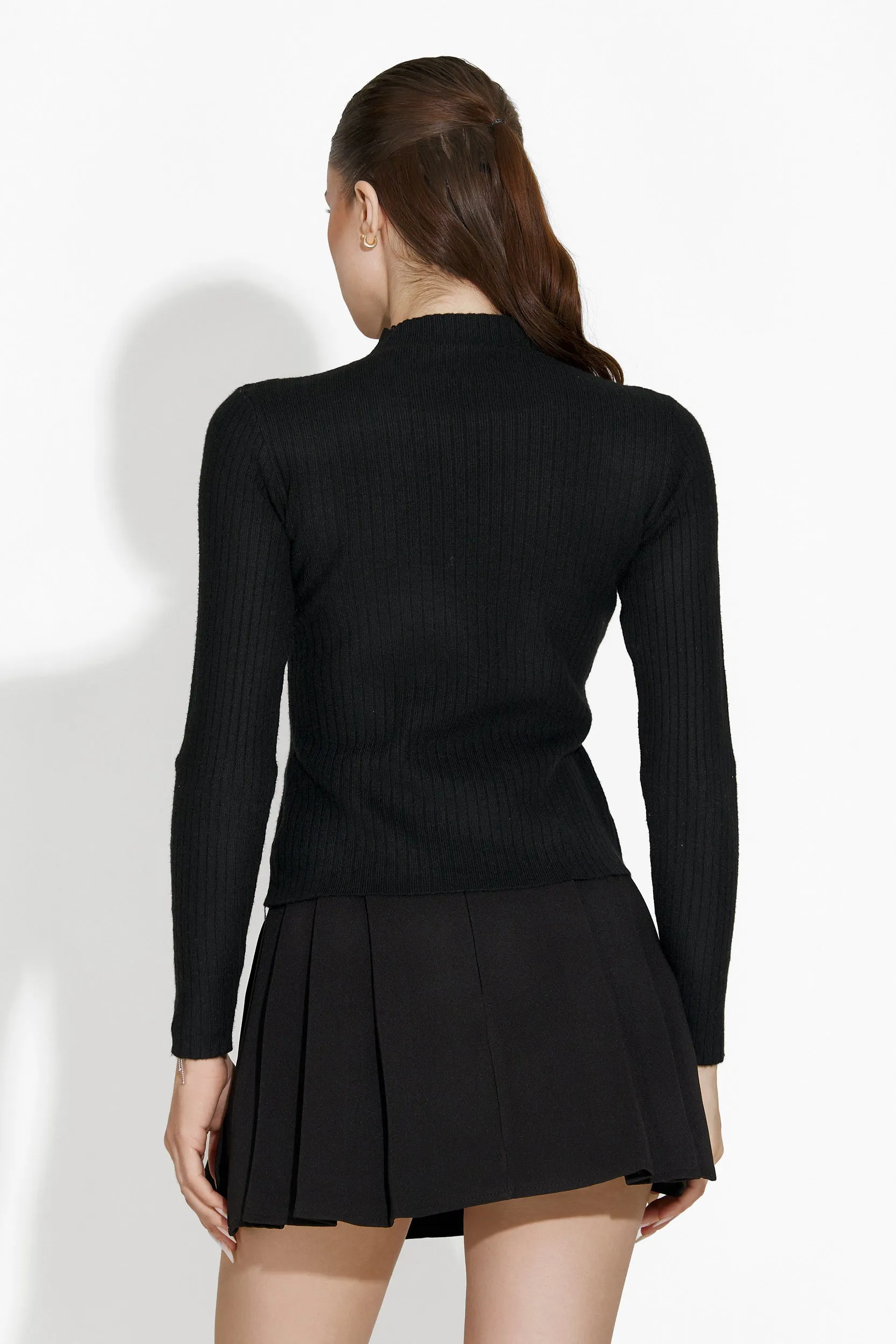 Bluza dama casual neagra Glena Bogas sold by bogas product image thumbnail 3