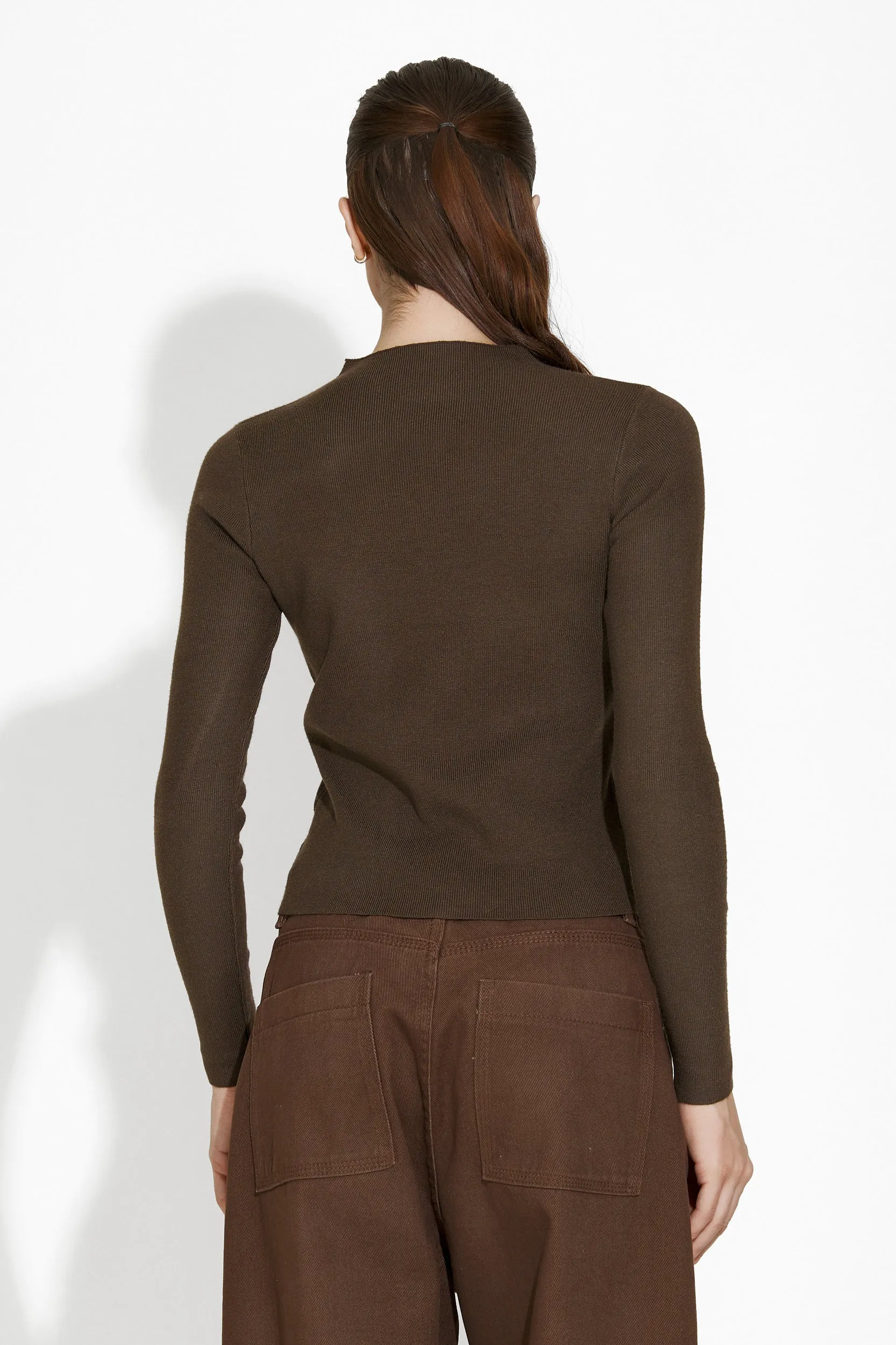 Bluza dama casual maro Viviana Bogas sold by bogas product image thumbnail 2