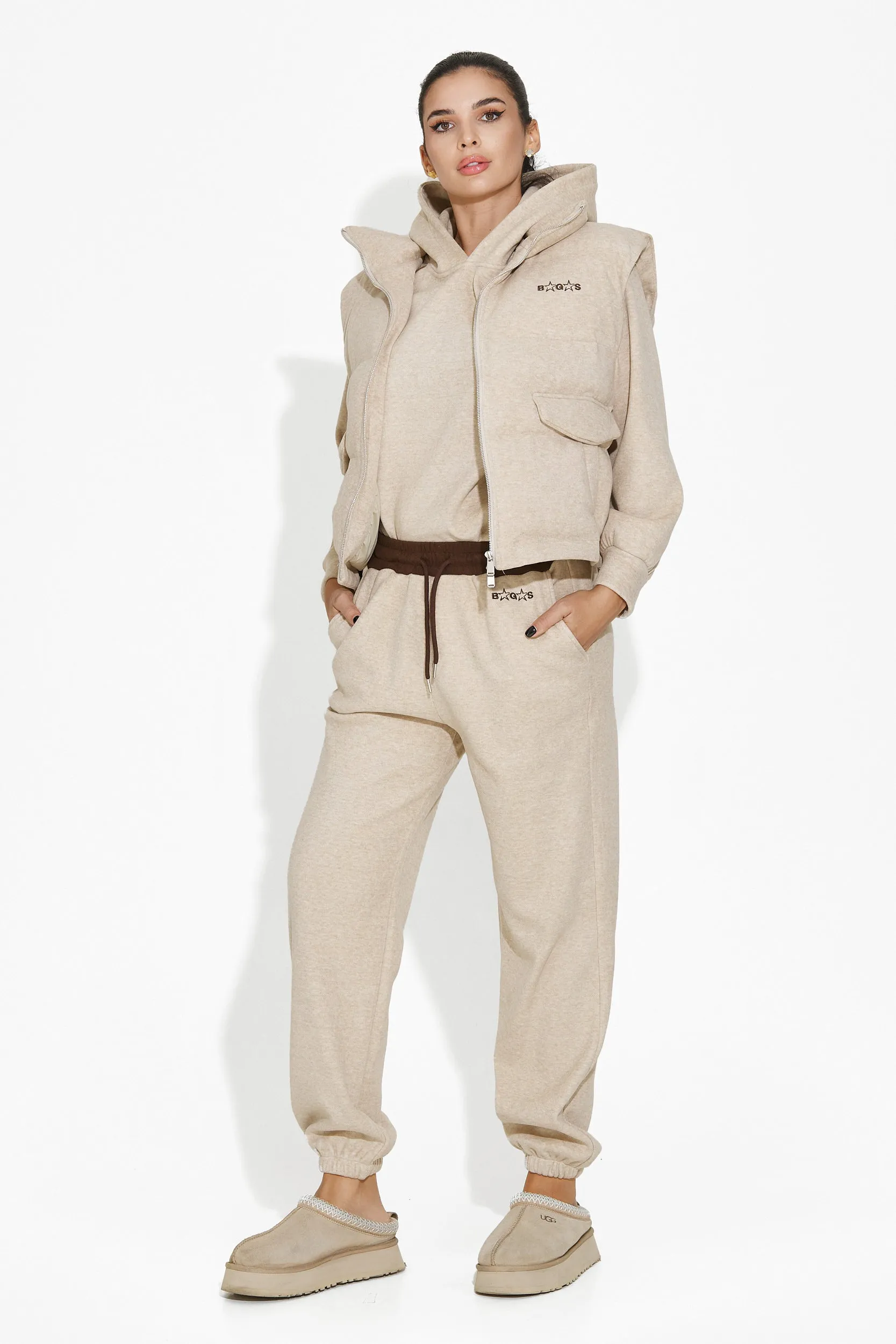 Trening dama casual + vesta maro Sherika Bogas sold by bogas