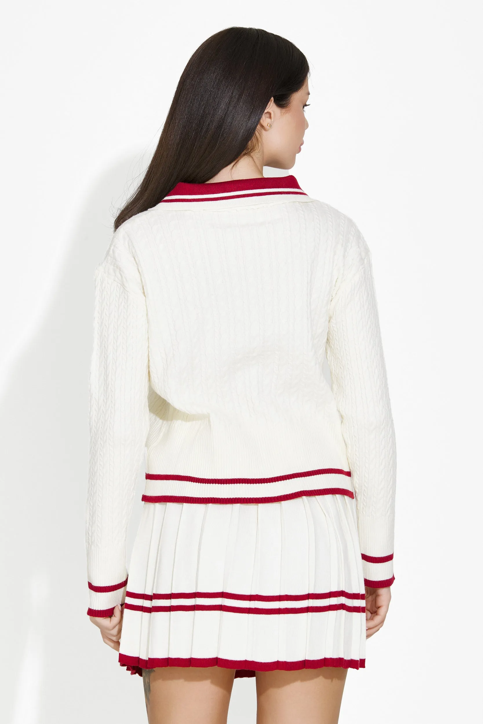 Compleu cu fusta casual alb Holy Bogas sold by bogas product image thumbnail 2