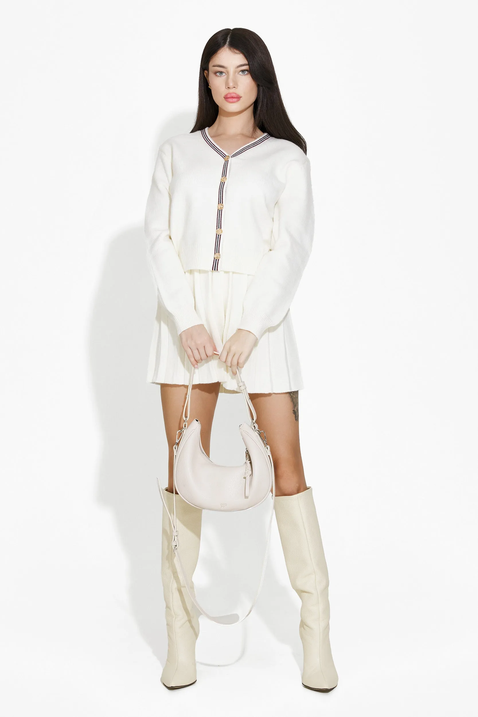 Compleu cu fusta alb Zenica Bogas sold by bogas product image thumbnail 3