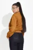 Geaca dama casual maro Adavna Bogas sold by bogas