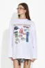 Bluza dama casual alba Eryn Bogas sold by bogas