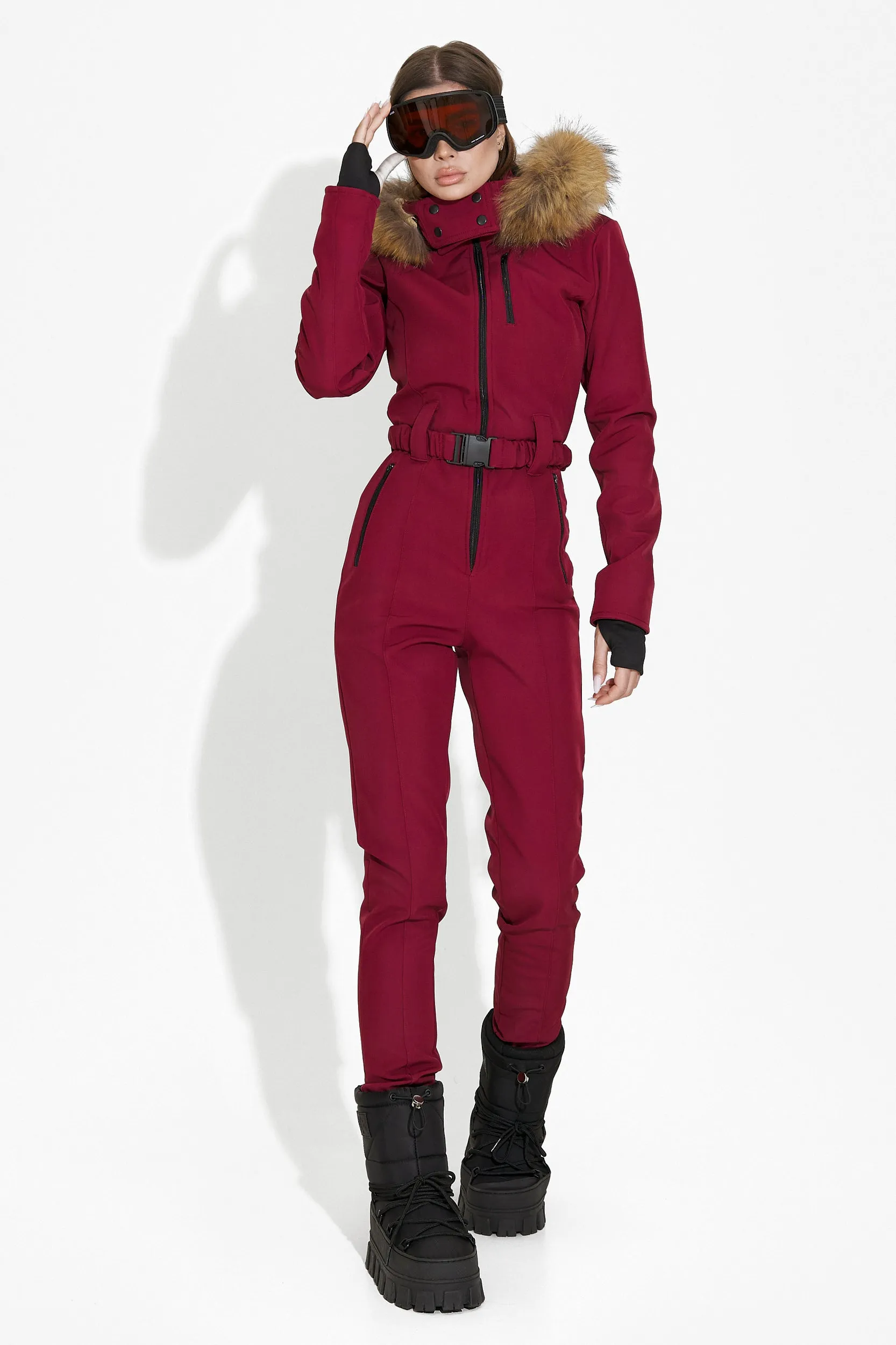 Salopeta ski casual burgundy Sydona Bogas sold by bogas product image thumbnail 3