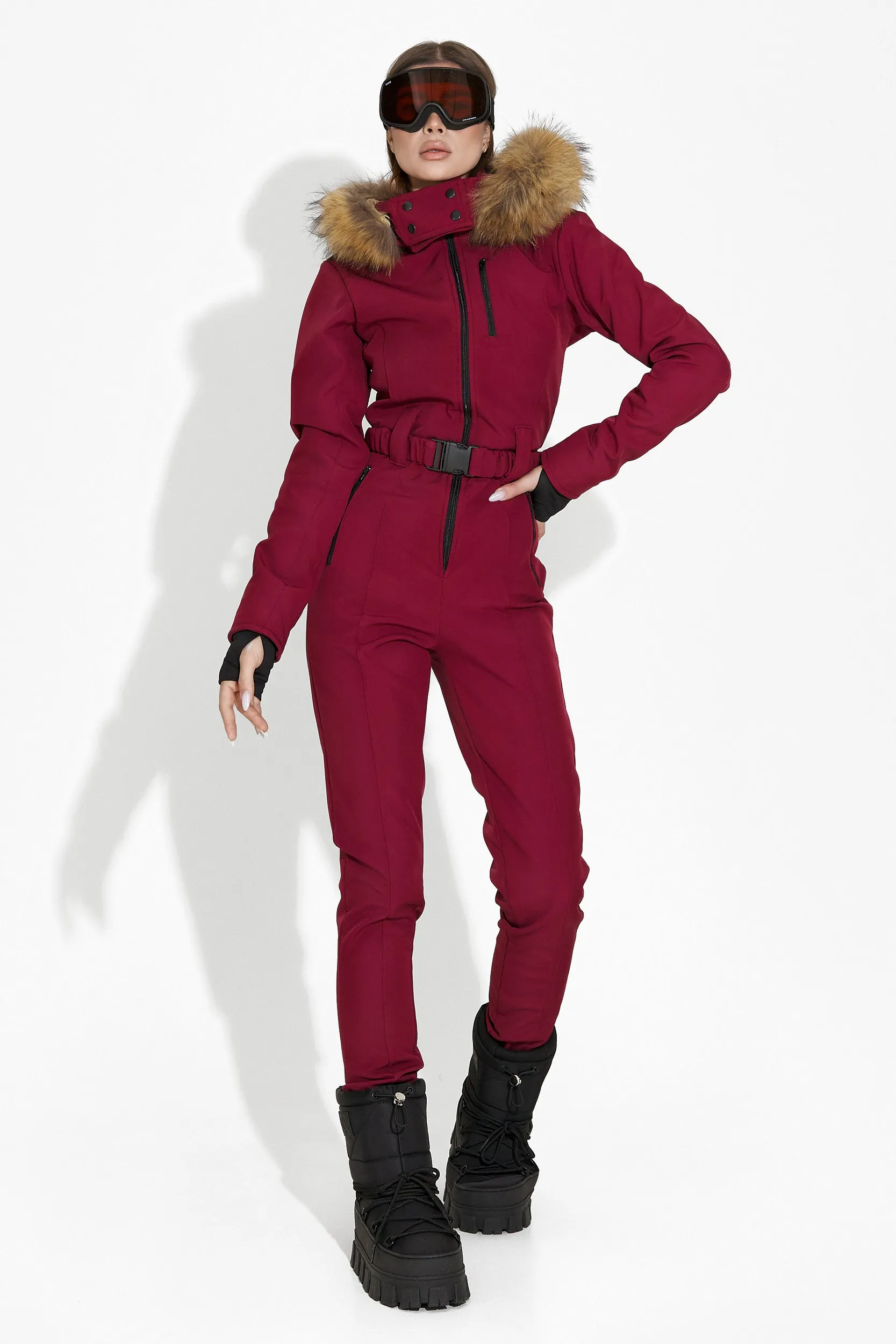 Salopeta ski casual burgundy Sydona Bogas sold by bogas product image thumbnail 4