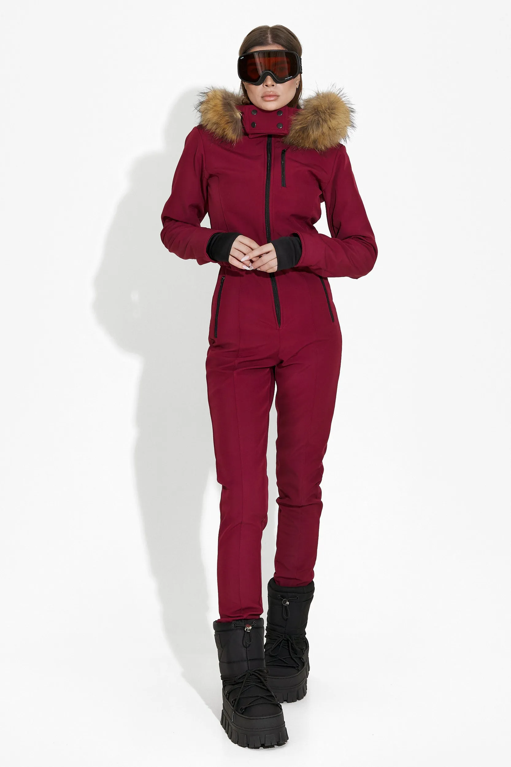 Salopeta ski casual burgundy Sydona Bogas sold by bogas product image thumbnail 5