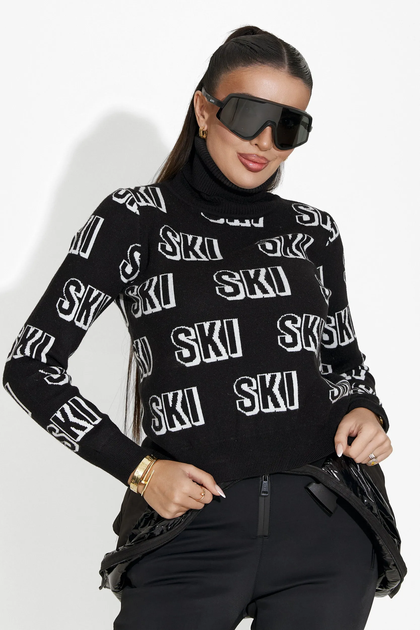 Pulover ski dama negru Caresia Bogas sold by bogas product image thumbnail 3