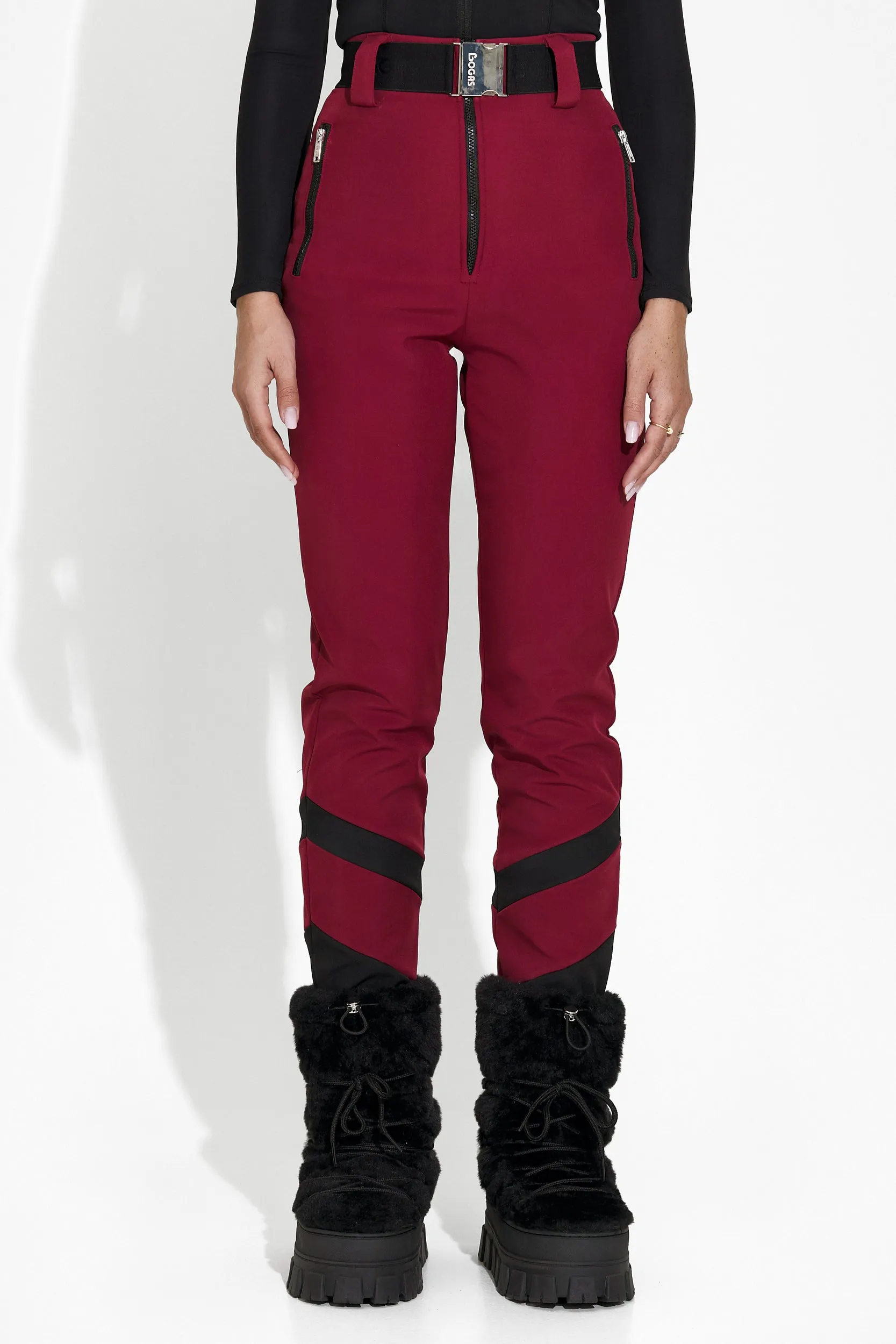 Pantaloni ski dama burgundy Lorya Bogas sold by bogas product image thumbnail 4