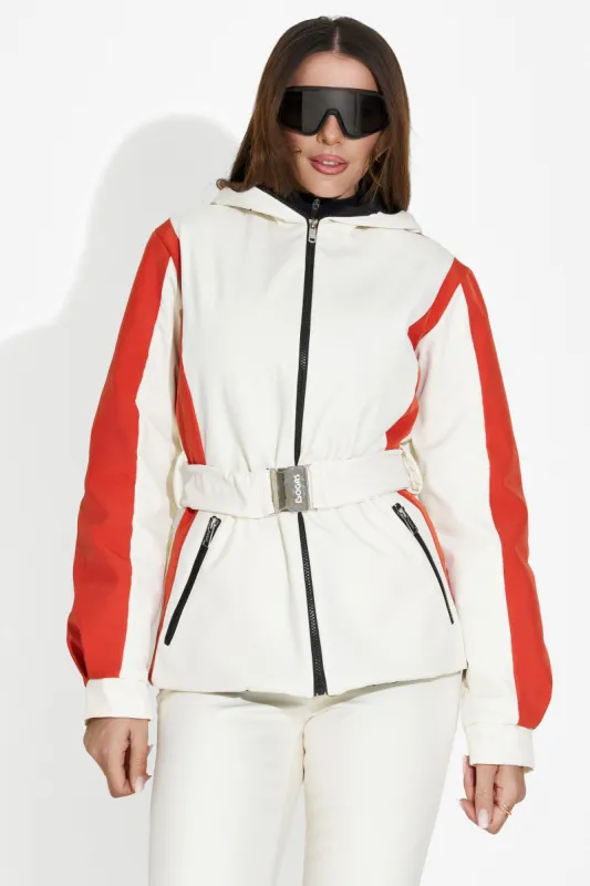 Geaca ski dama bej Quinta Bogas sold by bogas