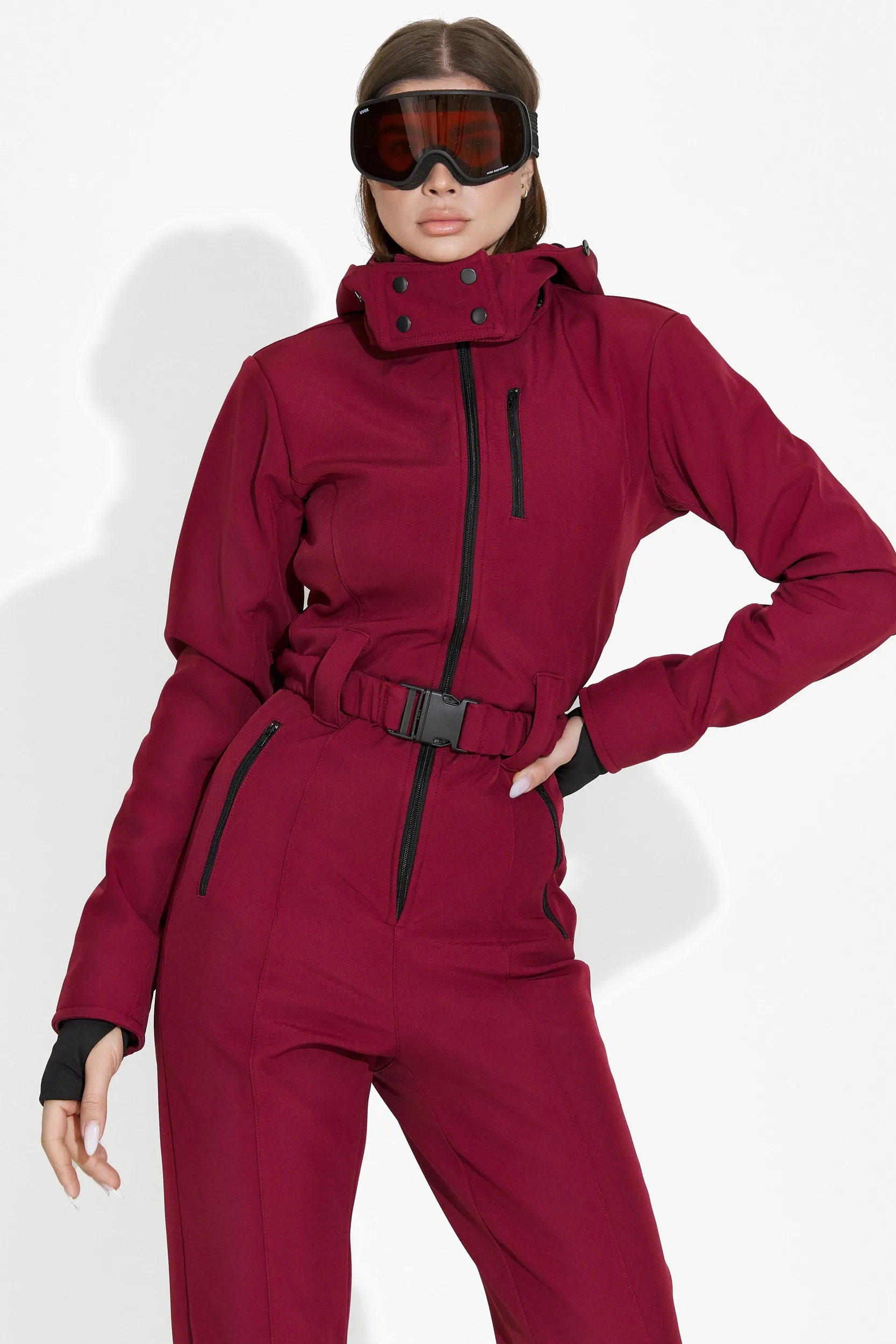 Salopeta ski casual burgundy Anodys Bogas sold by bogas product image thumbnail 2