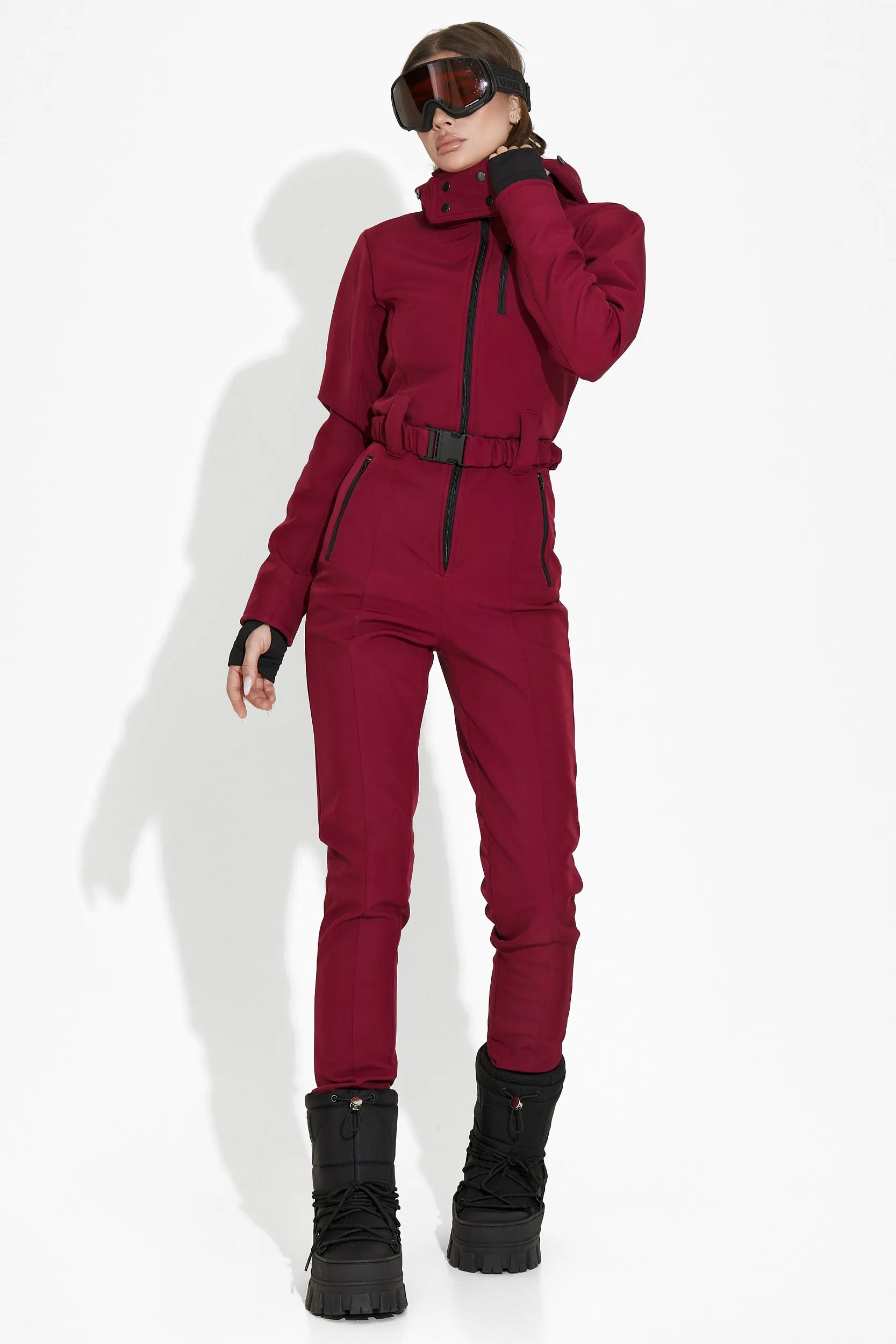 Salopeta ski casual burgundy Anodys Bogas sold by bogas product image thumbnail 3