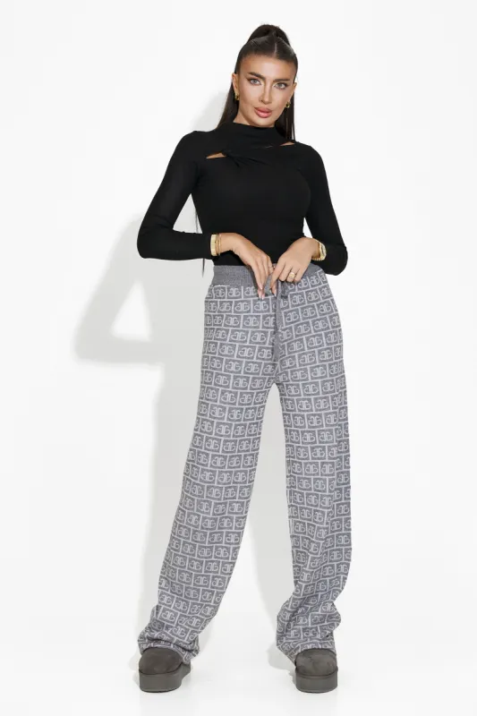 Pantaloni dama casual gri Tisya Bogas sold by bogas