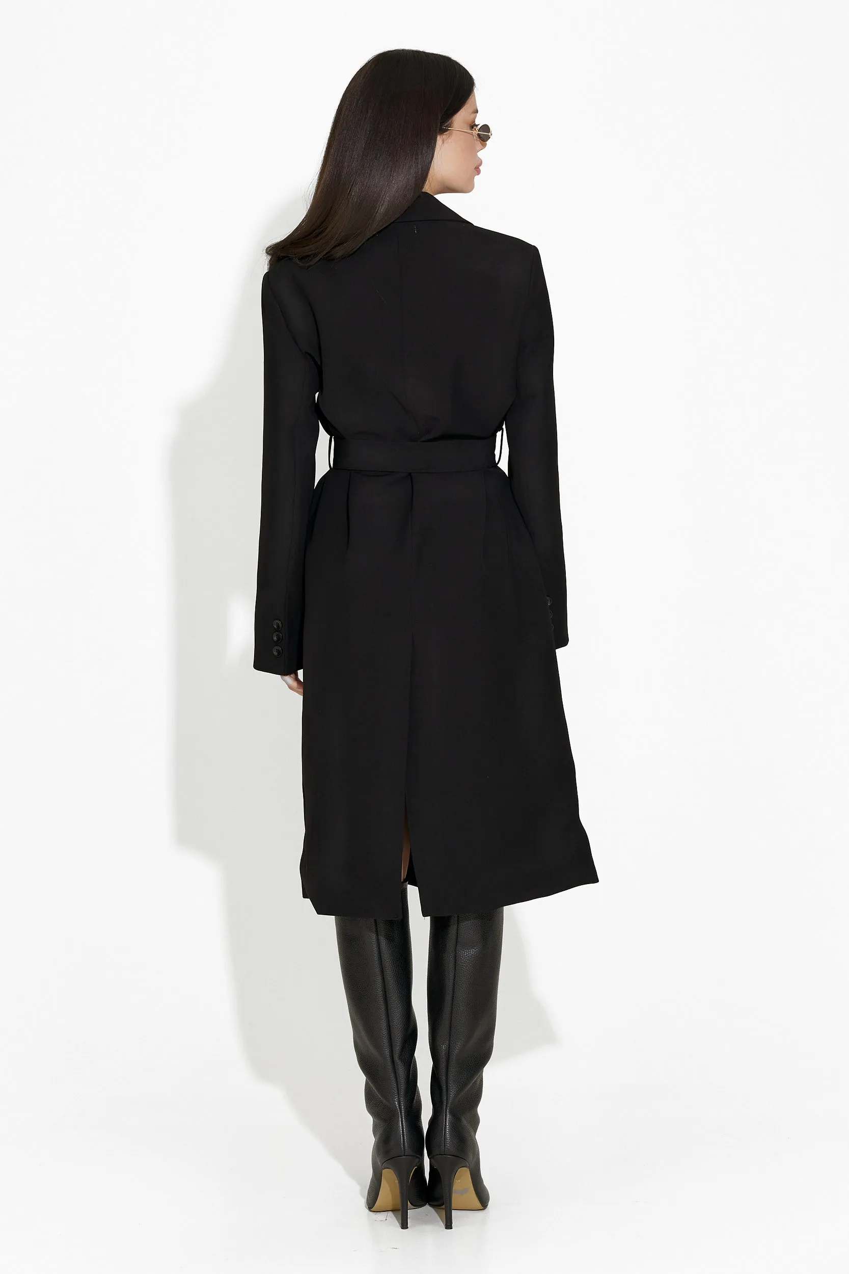 Palton dama elegant negru Katyana Bogas sold by bogas product image thumbnail 2